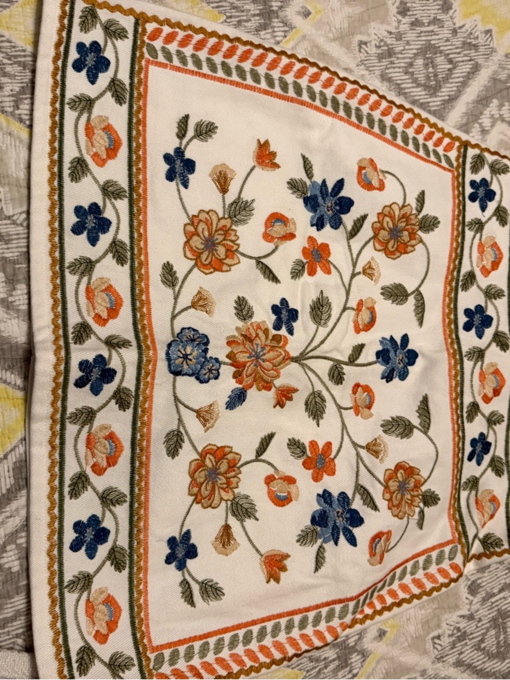 Floral Embroidered Mini Skirt from Francesca’s - New Warn